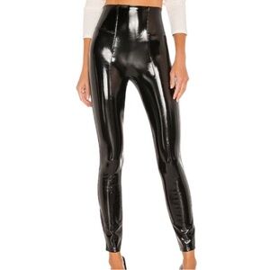 SPANX Glossy Black Leggings